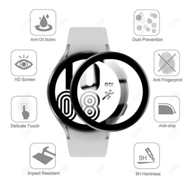 Защитная пленка DK Composite Film box для Samsung Galaxy Watch4 (R860 / R865) 40mm (012969) (black) 012969-124 фото