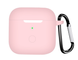 Чохол-накладка DK Silicone Candy Friendly з карабіном для Xiaomi Redmi Buds 3 (pink) 013531-068 фото 2