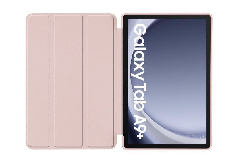 Чехол-книжка CDK для Samsung Tab A9+ (X210 / X215 / X216) | Экокожа силикон Smart Case (022727) (pink sand) 022728-055 фото