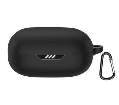 Чехол-накладка CDK для JBL Live Pro+ | Silicone Candy Friendly с карабином (022380) (black) 022396-064 фото