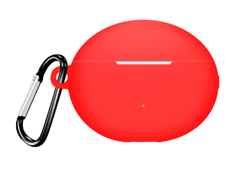 Чехол-накладка DK Silicone Candy Friendly с карабином для Huawei FreeBuds 5i (red) 014788-074 фото