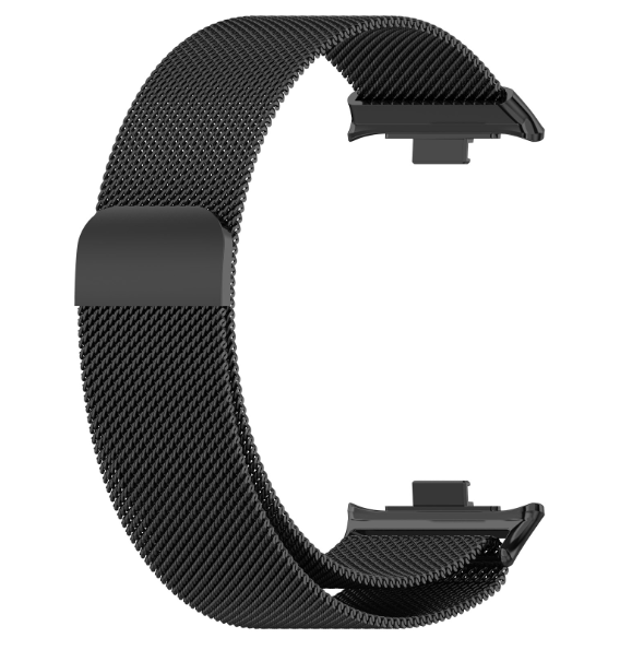 Ремінець DK Metal Milanese Loop Magnetic для Xiaomi Mi Band 8 Pro (black) 017123-124 фото