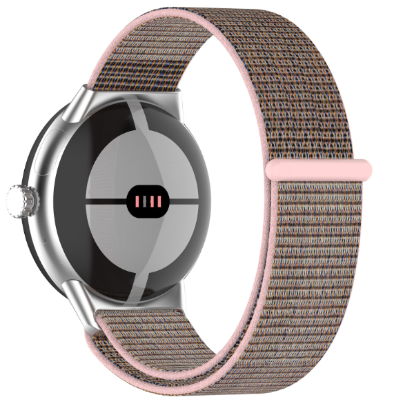 Ремінець DK Nylon Sport Loop для Google Pixel Watch (pink sand) 016453-158 фото