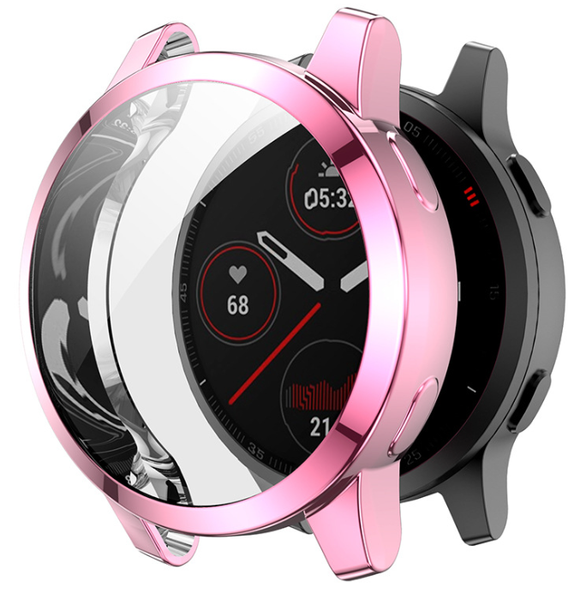 Чохол-накладка CDK Silicone Face Case для Garmin Venu 2 (016335) (pink rose) 016336-328 фото