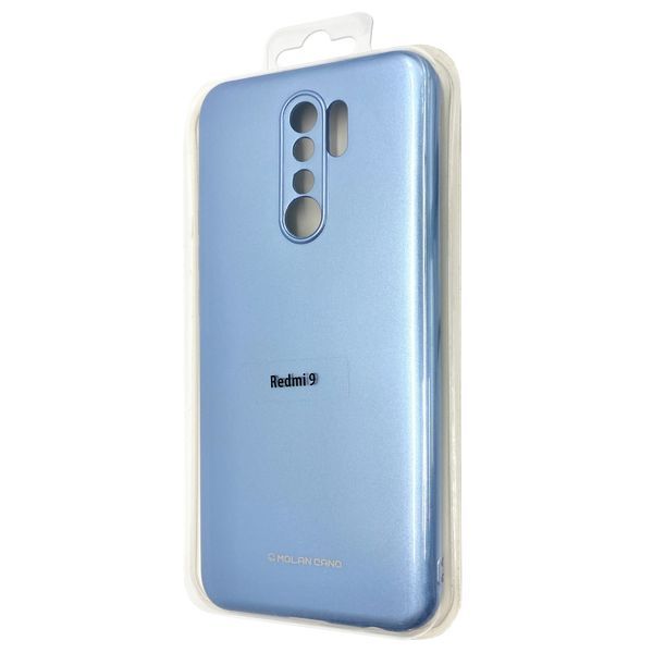 Чохол-накладка Silicone Molan Cano Jelly Case для Xiaomi Redmi 9 (blue) 010536-077 фото