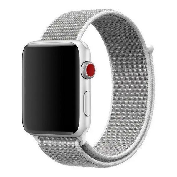 Ремінець CDK для Apple Watch 45mm (Series 7 / 8 / 9) | Nylon Sport Loop (09038) (seashell) 018053-967 фото