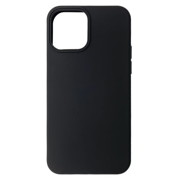 Чехол-накладка Silicone Molan Cano SF Jelly MIXXI для Apple iPhone 12 / 12 Pro (black) 012781-076 фото