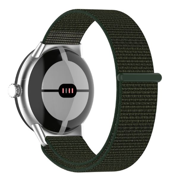 Ремешок CDK Nylon Sport Loop для Google Pixel Watch 3 41mm (016453) (olive flak) 018079-027 фото