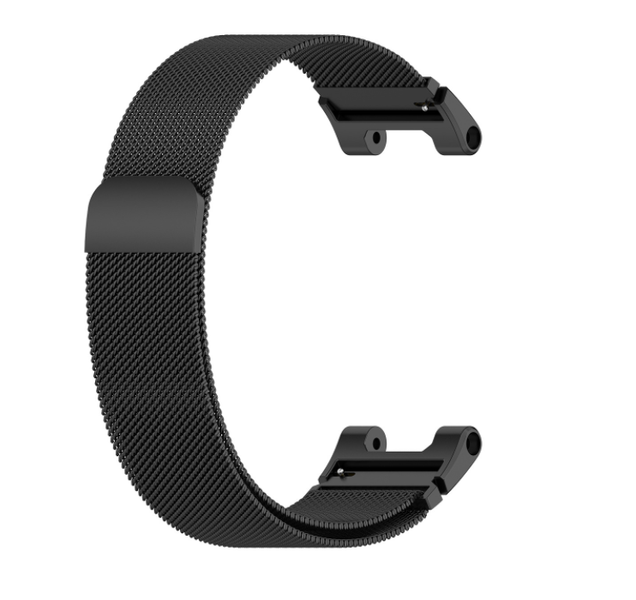 Ремешок DK Metal Milanese Loop Magnetic для Xiaomi Amazfit T-Rex \ T-Rex Pro (black) 012594-124 фото