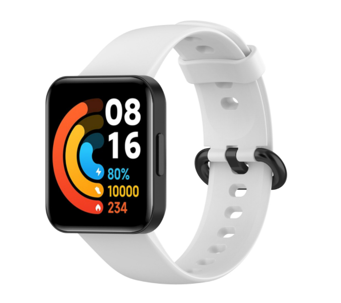 Ремінець CDK Silicone Sport Band Classic для Xiaomi Poco Watch (013576) (white) 014227-127 фото