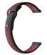 Ремешок CDK для OnePlus Watch 2 | 22mm Silicone Sport Band Nike (011907) (black / red) 019225-963 фото 1