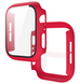 Чехол-накладка DK Пластик Soft-Touch Glass Full Cover для Apple Watch 40mm (red) 011427-126 фото 1
