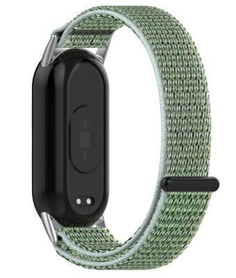 Ремешок CDK для Xiaomi Mi Smart Band 9 | Nylon Sport Loop (018018) (light green) 018019-092 фото
