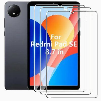 Захисне скло 3 шт CDK для Xiaomi Redmi Pad SE 8.7" | Full Glue (018641) (clear) 020230-063 фото