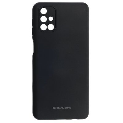 Чохол-накладка Silicone Hana Molan Cano для Samsung Galaxy M31s (M317) (black) 010915-076 фото