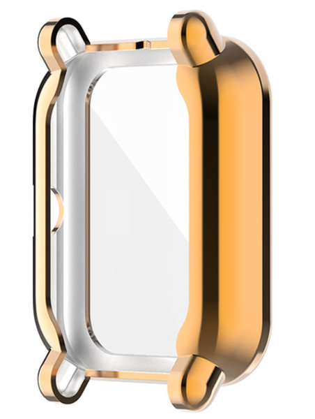 Чохол-накладка CDK Silicone Color Face Case для Xiaomi Amazfit Bip U / U Pro (012417) (rose gold) 012422-229 фото