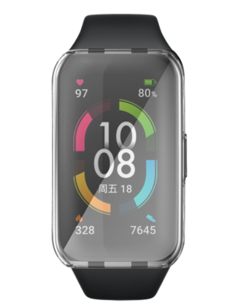 Чехол-накладка DK Silicone Face Case для Honor Band 6 / 7 (012534) (clear) 012534-936 фото