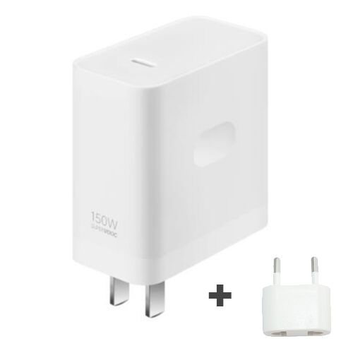 Зарядний пристрій SuperVooc 150 W Type-C / USB-C Power Adapter (USA) (OEM) (white) 017255-162 фото