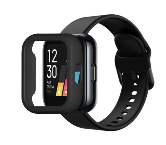 Чехол-бампер DK Пластик для Realme Watch (black) 014472-124 фото