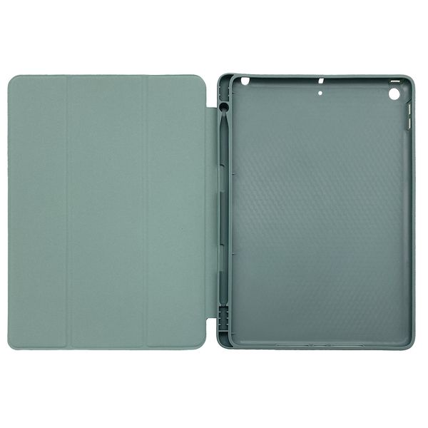 Чохол-книжка шкіра силікон Smart Cover Слот під Стилус для Apple iPad 10.2" (7 / 8 gen) (A2197) (green) 011189-573 фото