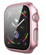Чохол-накладка DK Пластик Soft-Touch Glass Full Cover для Apple Watch 38 mm (pink rose) 013784-328 фото 2