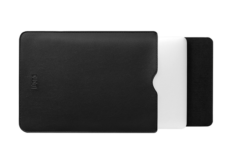 Чохол-конверт Bubm Екошкіра Vertical Liner Bag Protective Sleeve для Ноутбука 12" (black) 015535-690 фото
