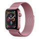 Ремінець CDK для Apple Watch 46 mm (Series 10) | Метал Milanese Loop (05527) (pink rose) 018069-328 фото 1
