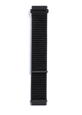 Ремінець CDK для Realme Watch S Pro (RMA186) | 22mm Nylon Sport Loop (012416) (black) 012520-124 фото