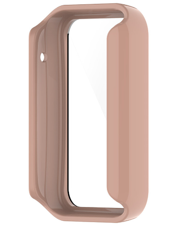 Чехол-накладка DK Пластик Gloss Glass Full Cover для Xiaomi Mi Band 7 Pro (pink) 015202-373 фото