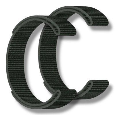 Ремінець 2шт CDK для Garmin MARQ Golfer | 22mm Nylon Sport Loop (018558) (olive flak) 020811-027 фото