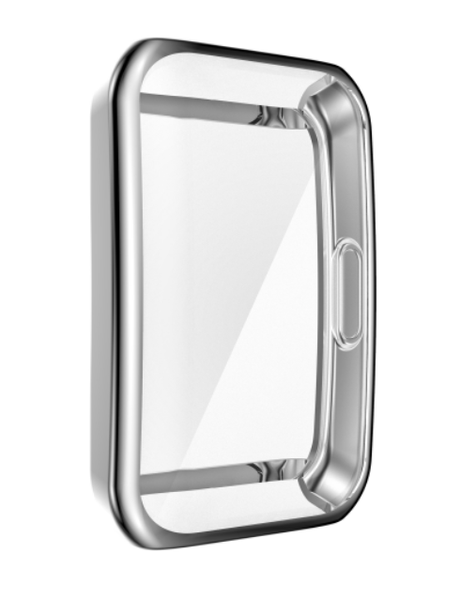 Чехол-накладка CDK Silicone Face Case для Huawei Band 6 (012534) (silver) 012535-227 фото