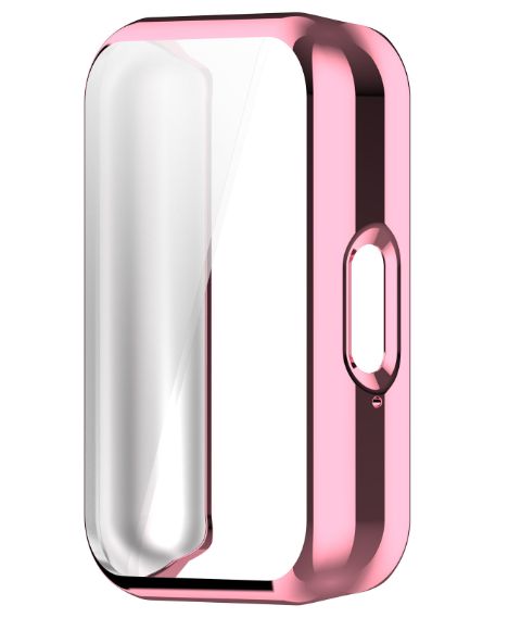 Чехол-накладка DK Silicone Face Case для Samsung Galaxy Fit3 (R390) (pink rose) 017592-328 фото