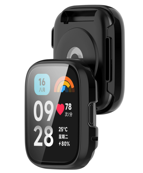 Чохол для Xiaomi Redmi Watch 3 Active / 3 Lite (black) 016396-124 фото