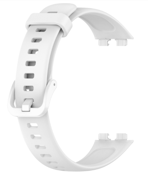 Ремінець DK Silicone Sport Band Classic для Huawei Band 8 (white) 016235-127 фото