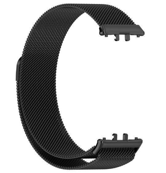 Ремінець 2 шт CDK для Samsung Galaxy Fit3 (R390) | Metal Milanese Loop Magnetic (017602) (black) 022334-124 фото