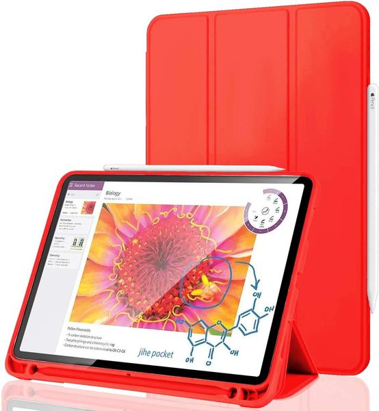 Чохол-книжка шкіра силікон Smart Cover Слот під Стилус для Apple iPad Pro 11" (2 gen) (2020) (red) 011190-082 фото