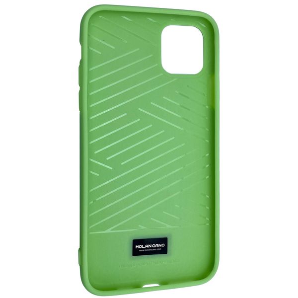 Чехол-накладка Silicone Molan Cano Jelline Bumper для Apple iPhone 11 (tea green) 09850-694 фото