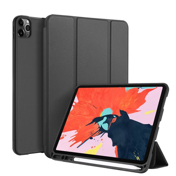 Чехол-книжка CDK кожа силикон Smart Cover Слот Стилус для Apple iPad Pro 12.9" 3gen 2018 (011191) (black) 014763-998 фото