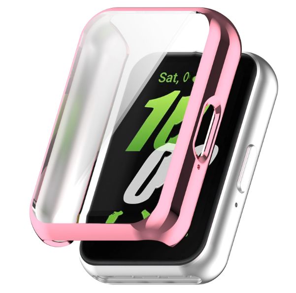 Чохол-накладка DK Silicone Face Case для Samsung Galaxy Fit3 (R390) (pink rose) 017592-328 фото