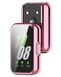 Чохол-накладка DK Silicone Face Case для Samsung Galaxy Fit3 (R390) (pink rose) 017592-328 фото 2