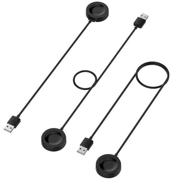 Зарядний пристрій CDK кабель (1m) USB для Huawei Watch GT 3 42 mm (017322) (black) 017329-124 фото