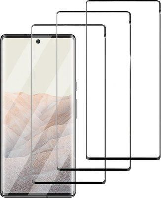 Защитное стекло 3шт CDK для Google Pixel 6 Pro | 3D Full Glue (013768) (black) 021596-062 фото