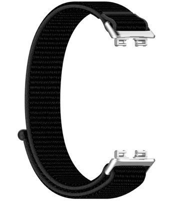 Ремешок DK для Huawei Band 8 / 9 | Nylon Sport Loop (018021) (black) 018021-124 фото