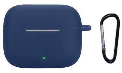 Чехол-накладка CDK для Oppo Enco Buds 3 Pro | Silicone Candy Friendly с карабином (021736) (dark blue) 022112-065 фото