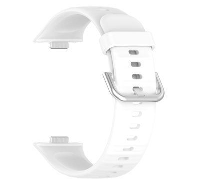 Ремінець 2 шт CDK для Huawei Watch Fit 4 | Silicone Sport Classic (017792) (white) 022000-127 фото