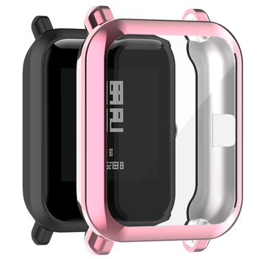 Чохол-накладка CDK Silicone Face Case для Xiaomi Amazfit Bip S / 1S / S Lite (012417) (pink rose) 012419-328 фото