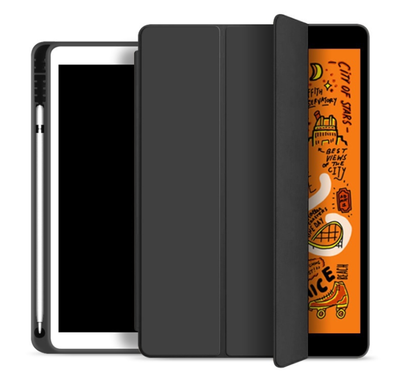 Чохол-книжка шкіра силікон Smart Cover Слот під Стилус для Apple iPad 10.2" (7 / 8 gen) (A2197) (black) 011189-080 фото