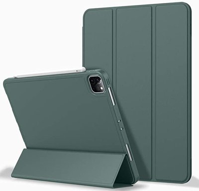 Чехол-книжка CDK шкіра силікон Smart Cover Слот Стілус для Apple iPad Pro 12.9" 3gen 2018 (0111191) (green) 014763-033 фото