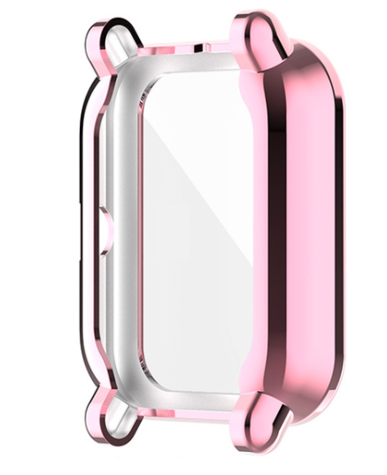 Чехол-накладка CDK Silicone Face Case для Xiaomi Amazfit Bip S / 1S / S Lite (012417) (pink rose) 012419-328 фото