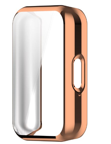 Чохол-накладка DK Silicone Face Case для Samsung Galaxy Fit3 (R390) (rose gold) 017592-229 фото